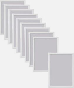 10x YLLEVAD IKEA 13x18 Bilderrahmen weiß