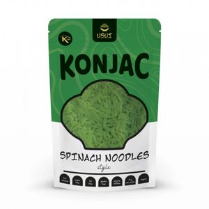 USUI Konjak Nudeln mit Spinat in Lake | 270 g | 9 kcal, 0 g Kohlenhydrate