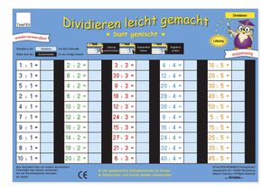 TimeTEX Zaubertafel "Mathematik" Division