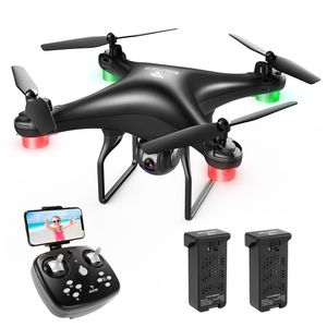 SNAPTAIN SP600 Drohne mit Kamera 720P HD, 30 Minuten Flugzeit, Live Übertragung WiFi FPV RC Quadcopter,120° Weitwinkel, Hochhaltung, 3D VR, 360°Flips, Flugbahnflug, Kopfloser Modus