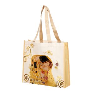 Nákupná taška Goebel Gustav Klimt - Bozk, nákupná taška, shopper, Artis Orbis, plast, farebná, 67061161
