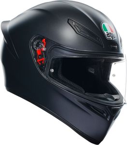 AGV K-1 S Mono Helm (Black Matt,XXL (63/64))