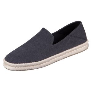 TOMS Mens Black Santiago Recycled Cotton Canvas