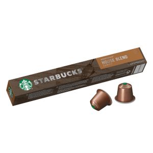 Starbucks House Blend by Nespresso Kaffeekapseln Kakaonote 57g, 10 Kapseln