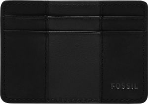 FOSSIL Kartenhalter Everett Card Case Black schwarz