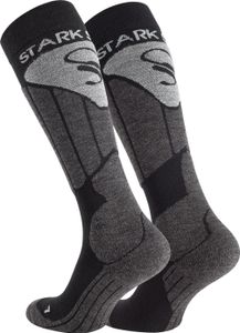 Stark Soul® Herren Skisocken mit Polsterung 43-46 grau