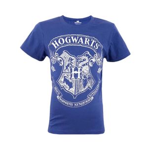 Harry Potter Hogwarts kurzarm T-Shirt Blau – Blau / 110