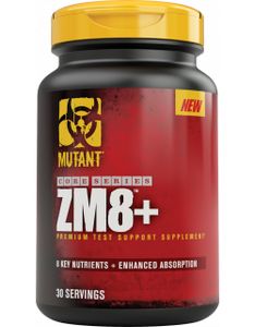 Mutant ZM8+ 90 Kapseln / ZMA / Formel mit Zink, Magnesium und Vitamin B6, angereichert mit anderen wichtigen Zutaten