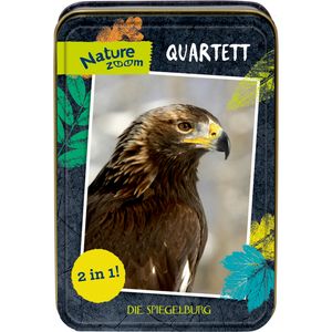 Spiegelburg Spiele & Puzzle Quartett Vögel Nature Zoom Kartenspiele Biologie & Natur Spiele Karten geschenkschultuete