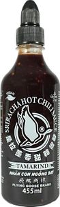 FLYING GOOSE Chilisauce, Sriracha Black (Tamarinde) 455ml