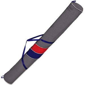 Skitasche Skisack für 1 Paar Ski 170 cm Lang Ski Bag Len Blue-Red
