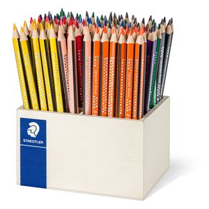 STAEDTLER pastelky Noris color Jumbo trojhranná sada 112 kusů maloobchodní prodejna