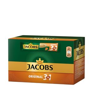 Jacobs Original 3in1 Sticks | löslicher Instant Kaffee | 24 Portionen
