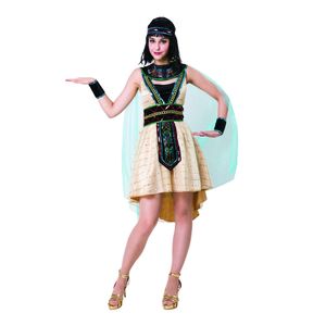 Bristol Novelty Dámsky kostým egyptskej kráľovnej BN1550 (jedna veľkosť) (pestrofarebný)