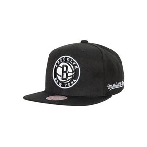 Mitchell & Ness Snapback NBA English Dropback Brooklyn Nets Black