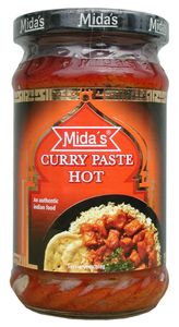 Midas Curry Paste hot 300g