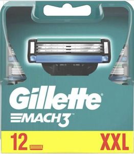GILLETTE Mach 3 - Rasierklingen 12er Pack XXL