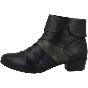 Rieker Damen Y0791 Stiefeletten Ankle Boots , Größe:40 EU, Farbe:Schwarz
