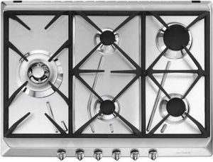 Smeg Contemporanea Srv575gh5 70- Gasherd 75 Cm Grau  Grau One Size