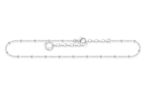 Thomas Sabo AK0028-001-21-L27V Fußkette Damen Dots Sterling-Silber 27 cm