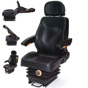 Traktorsitz Schleppersitz mit Federung 56007 Armlehne Rückenlehne Treckersitz