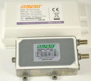 Selfsat LDU2 - Twin LNB für H21 Antennen