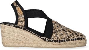 Toni Pons Terra-GE Damen Espadrilles Black Größe 43