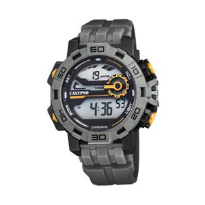 Calypso Kunststoff Herren Uhr K5809/4 Digital Outdoor Armbanduhr grau D2UK5809/4