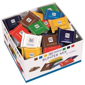 Ritter Sport Mini Colourful Mix display z 84 mini batonikami 1400g