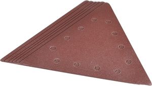 Matrix Profi Schleifpapier Schleifscheibe 10 Stück mit Klett für Trockenbauschleifer Langhalsschleifer | auch passend für Matrix MDS 710 2in1
