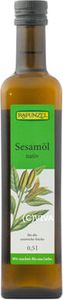 Rapunzel 1000440, Sesamöl, 500 ml, Glasflasche, Kochen, SESAMÖL* nativ, Vor Licht und Wärme schützen.