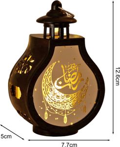 Stern-Mond-Schnurlaterne, Ornament, warmes Licht, dekoratives Licht, Eid-Ornament, Ramadan-Symbol-Dekoration