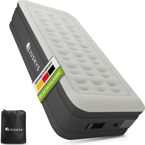Juskys Luftmatratze Sapri M in Grau / Anthrazit - 1 Personen Luftbett selbstaufblasend mit Pumpe Juskys Luftmatratze Sapri M in Grau / Anthrazit - 1 Personen Luftbett selbstaufblasend mit Pumpe