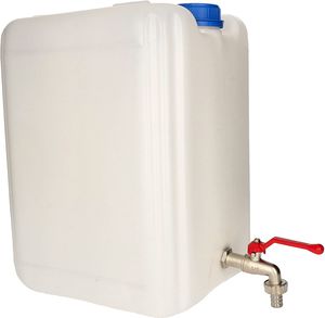 KOTARBAU® Kunststoff Wasserbehälter für Trinkwasser mit Metallzapfhahn 20L