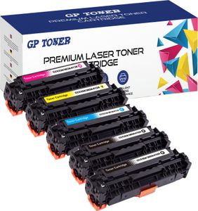 5x XXL zásobníky toneru pro HP 312X 312A pro LaserJet Pro M476DN M476DW M476NW SET
