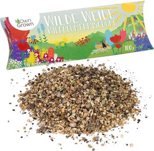 OwnGrown Wilde Weide 100 g insektenfreundliche Wildblumenmischung