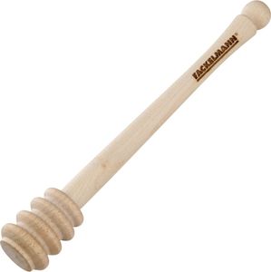 Fackelmann Honiglöffel FAIR 16cm Buche, Honiglöffel aus Buche,  der Löffel ermöglicht optimale Dosierung von Honig und vielem mehr (Farbe: Braun)