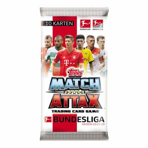 Topps Match Attax 2019/20 - 1 Booster - Deutsch