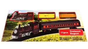 Express Zug-Set batteriebetrieben mit realistischem Sound & Lichtern gemischt