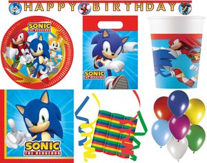 149-tlg. Set Kindergeburtstag Party Feier Fete Deko Motto Sonic