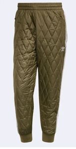 Adidas Superstar Winter Hose Thermo Schneehose Trainingshose Armee , H11431 , Grün , Gr: M