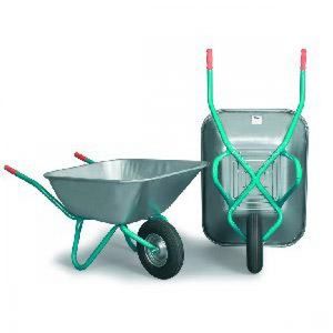 MEFRO Kippbügel u. Muldenstütze für 100-140 L, wasserblau