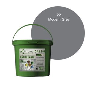 Contura BeGreen 1Kg. Kreidefarbe Shabby Chic Möbellack - 22 Modern Grey