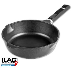 Aluguss-Pfanne 28 CM Induktionsgeeignet Aluminium Küche Kochen