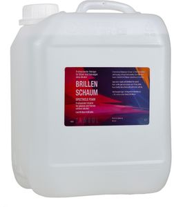 Brillenschaum klar 5 Liter Nachfüllkanister Brillenreiniger Reinigungsschaum