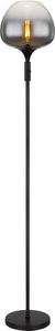 Globo Lighting Stehleuchte Metall schwarz matt, 1x E27