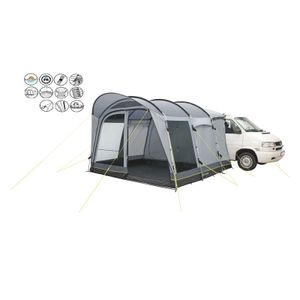 Vorzelt 340x240cm für Wohnwagen Wohnmobil Drive-Away Buszelt Camping Tunnelzelt
