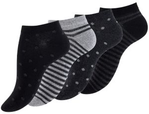 Vincent Creation® Sneaker Socken "Dot´s and Stripes" 8 Paar 39-42