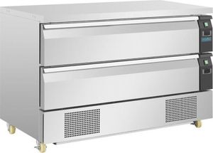 Polar Serie U Unterbaukühl- Und Tiefkühltisch Mit 2 Schubladen 6X Gn1/1