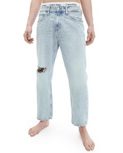 CALVIN KLEIN JEANS Jeans Herren Baumwolle Hellblau GR69020 - Größe: w32